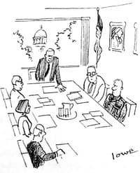 Do nothing - cartoon 